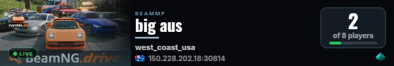 big aus live status badge