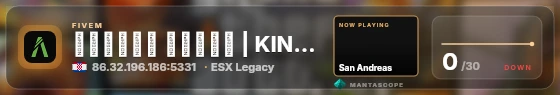 Glass badge preview