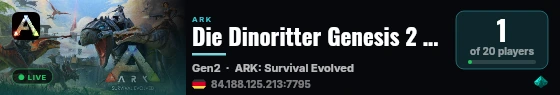 Die Dinoritter Genesis 2 - (v361.7) live status badge