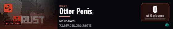 Otter Penis live status badge