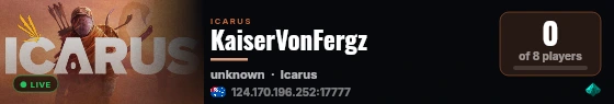 KaiserVonFergz live status badge