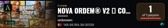 NOVA ORDEM® V2 ✦ CONFIGURÇÃO live status badge