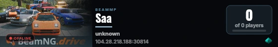 Saa live status badge