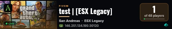 test | [ESX Legacy] live status badge