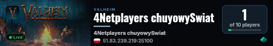 4Netplayers chuyowySwiat live status badge
