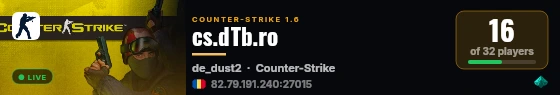 cs.dTb.ro live status badge