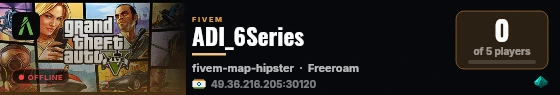 ADI_6Series live status badge