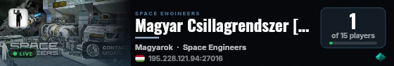 Magyar Csillagrendszer [HUN] [PVE] live status badge