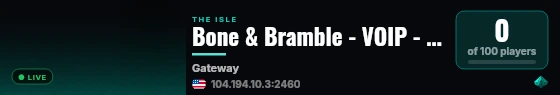 Bone & Bramble - VOIP - Mixpacking - Growth live status badge