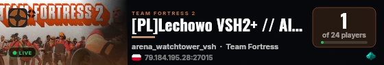 [PL]Lechowo VSH2+ // Alpha 2.3.1 Testing live status badge