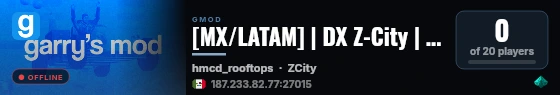 [MX/LATAM] | DX Z-City | ¡ÚNETE! live status badge