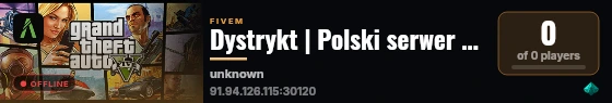 Dystrykt | Polski serwer RP live status badge