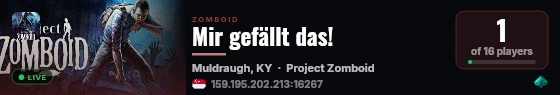 Mir gefällt das! live status badge