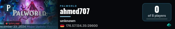 ahmed707 live status badge