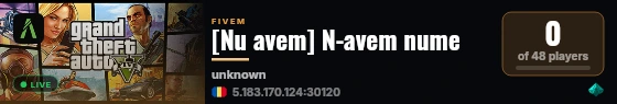 [Nu avem] N-avem nume live status badge
