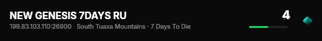 NEW GENESIS 7DAYS RU live status badge