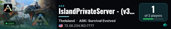 ARK #687085 - (v361.7) live status badge