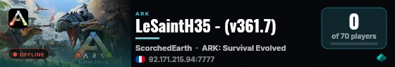LeSaintH35 - (v361.7) live status badge
