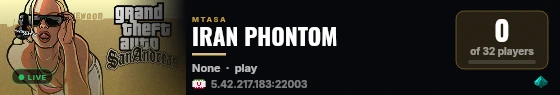 IRAN PHONTOM live status badge