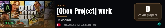 [Qbox Project] work live status badge