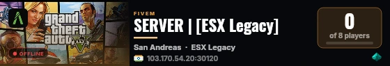 SERVER | [ESX Legacy] live status badge