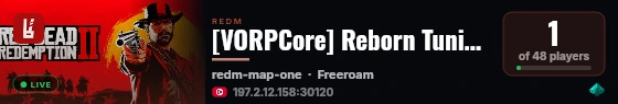 [VORPCore] Reborn Tunisian live status badge