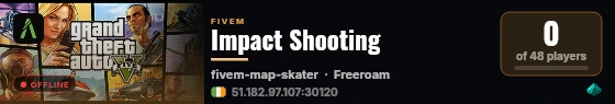 Impact Shooting live status badge