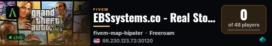 EBSsystems.co - Real Stock Market, Jobs, Housing live status badge