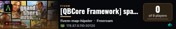 [QBCore Framework] spark live status badge