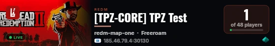 [TPZ-CORE] TPZ Test live status badge