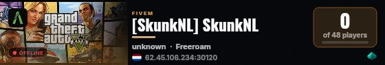 [SkunkNL] SkunkNL live status badge