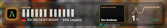 Glass badge preview