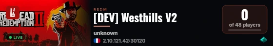 [DEV] Westhills V2 live status badge