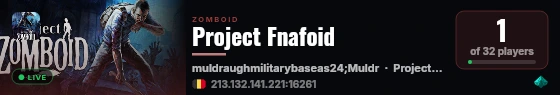 Project Fnafoid live status badge