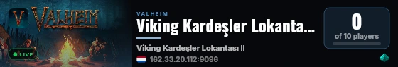 Viking Kardeşler Lokantası II live status badge