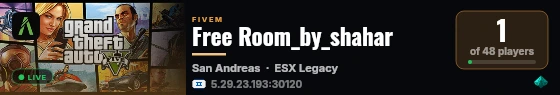 Free Room_by_shahar live status badge