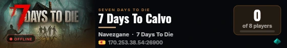 7 Days To Calvo live status badge
