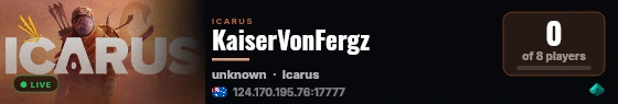 KaiserVonFergz live status badge