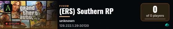 (ERS) Southern RP  live status badge