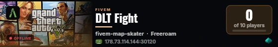 DLT Fight live status badge