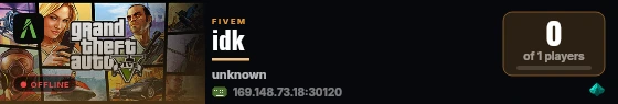 idk live status badge