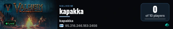 kapakka live status badge