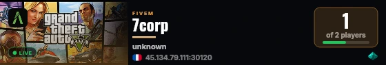 7corp live status badge