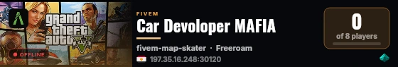 Car Devoloper MAFIA  live status badge