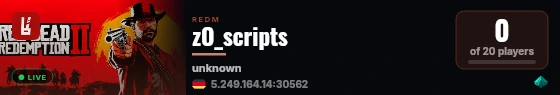 zO_scripts live status badge
