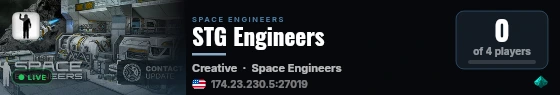 STG Engineers live status badge