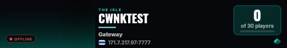 CWNKTEST live status badge