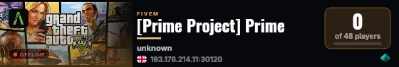 [Prime Project] Prime live status badge