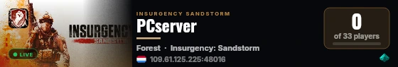 PCserver live status badge