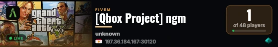 [Qbox Project] ngm live status badge